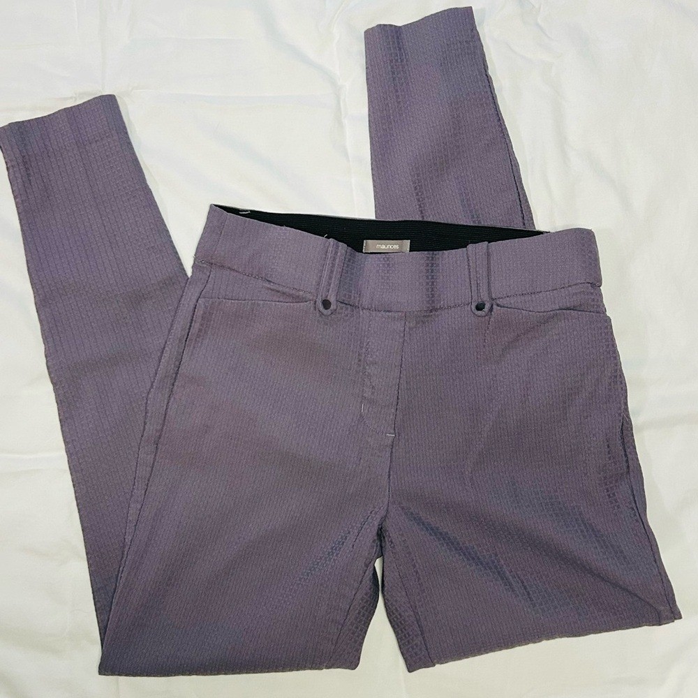 Maurices Women's Light Purple Work Pants | Size Small