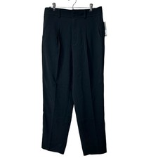 Everlane Japanese GoWeave Way-High Tapered Pant Black Women 6 NWT