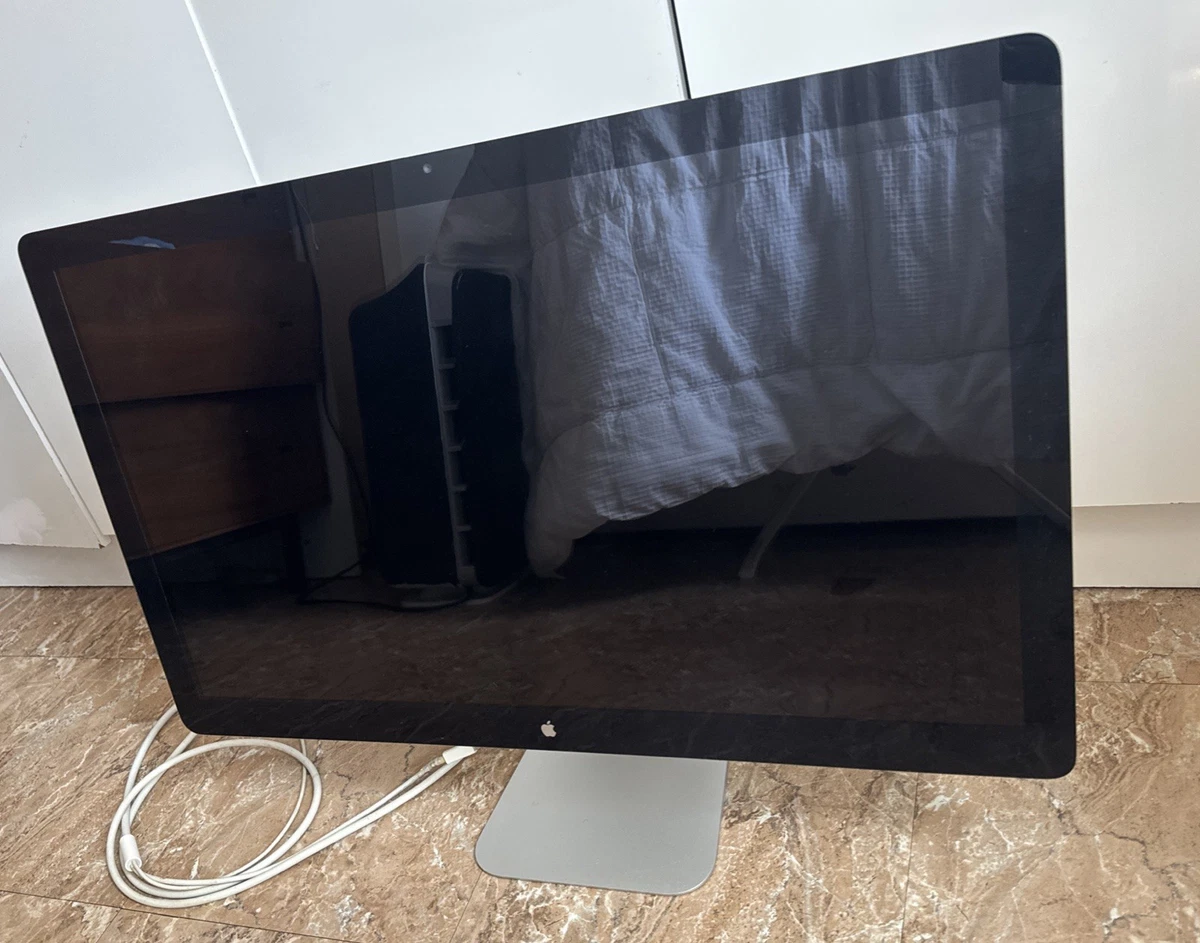 美品希少品Apple Thunderbolt Display 27インチ外箱付き Apple Thunderbolt-Display MC914J 27インチ 液晶モニター ディスプレイ