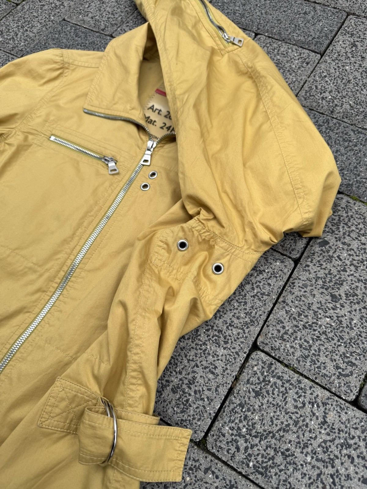 Prada Leather Jacket Shearling Leather Biker Jack… - image 6