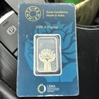 MMTC - PAMP 10 Gram .999 Fine Silver Lotus Flower Art Bar Sealed Only 1 Bar