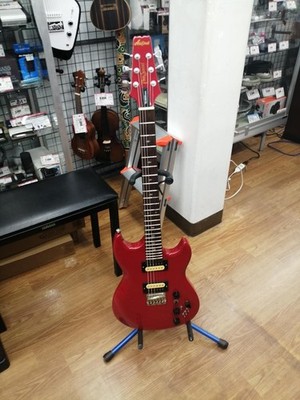 (Aria Pro II) TS-500 Thor Sound type Red Hard Case Electric Guitar Used From JPN