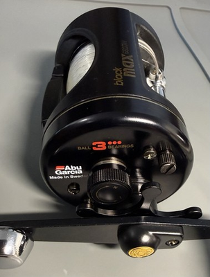#ad Abu Garcia Black Max 6600W Round Baitcast Reel 4.0:1 3BB Right Hand $135.00