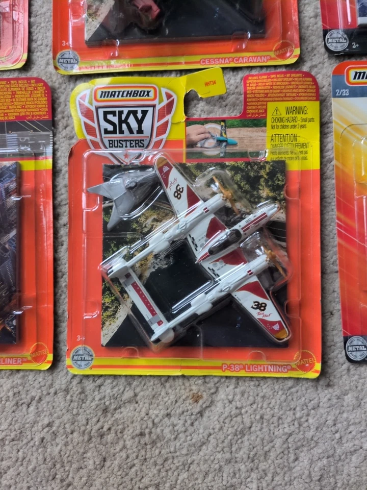 Matchbox Sky Busters & Top Gun Planes X 9 - Image 3 of 4