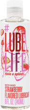 Lubelife Water-Based Strawberry Flavored Lubricant, Personal Lube for Men, Women
