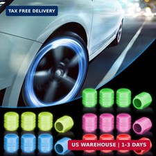 20 Pcs Glow in the Dark Tire Valve Caps, 5 Colors for Cars Motorcycles Trucks