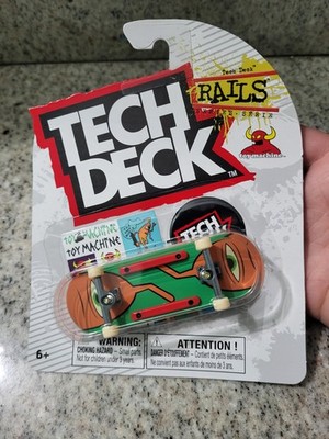 Tech Deck RAILS Series Toy Machine Skateboards Fingerboard