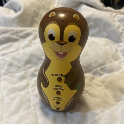 RARE Hallmark GRAB-N-GABS Interactive Toy Word Game CHATTY CHIPMUNK.
