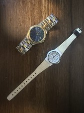 Lot Of Two Functional Quartz Watches - New Ba...