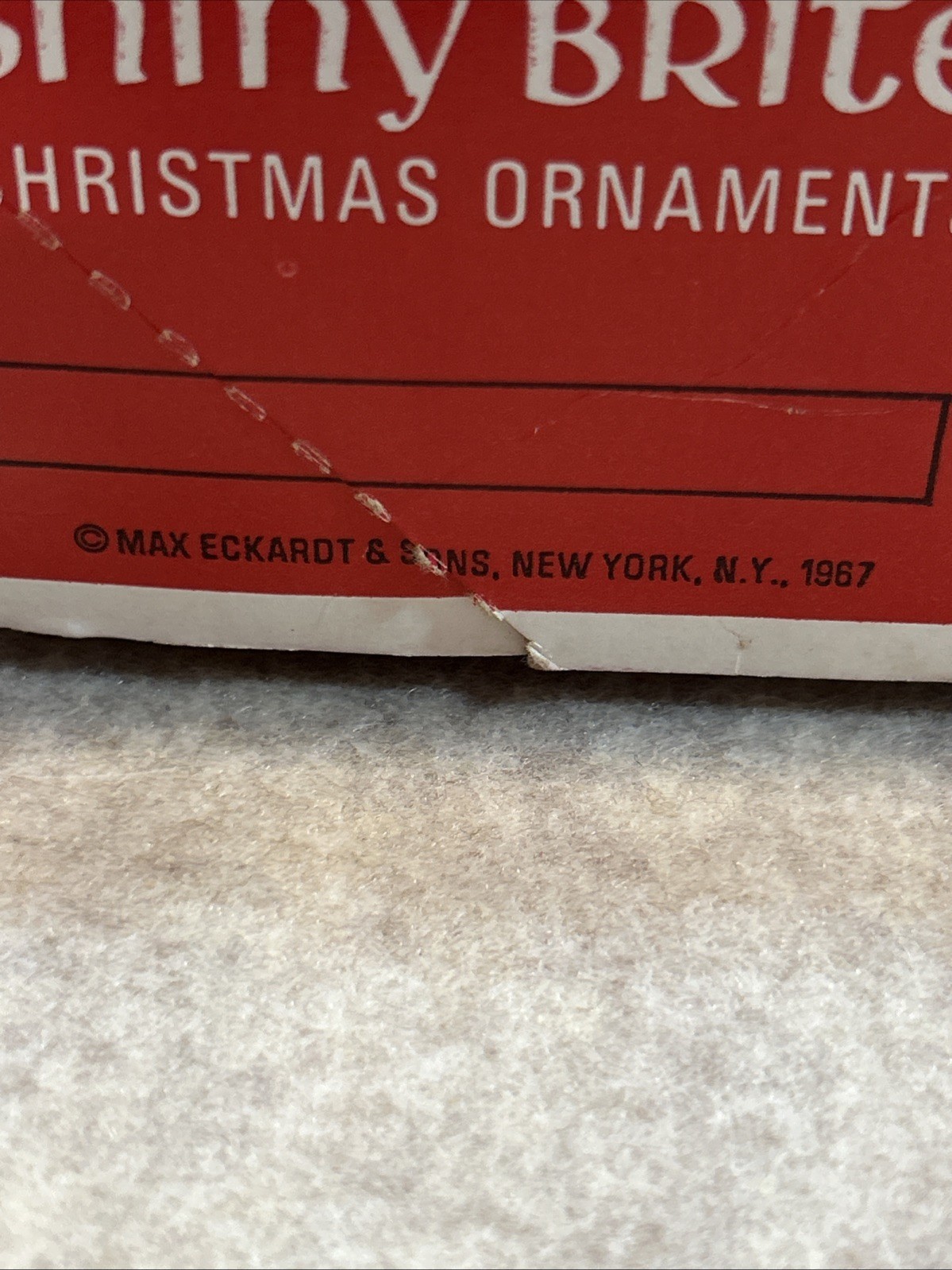 VTG SHINY BRITE 8 Mercury Glass Pink Christmas Ornaments w/ Box – Some Wear