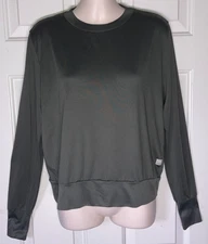 Vuori Daydream Crew Top Green Pullover M Medium