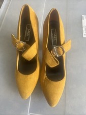 Marks & Spencer Women's Mustard Suede Heels