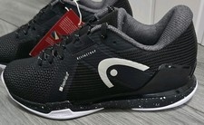 HEAD Sprint Pro 4.0 SF Men's All Court Tennis Shoes Black UK Size 13 Brand New