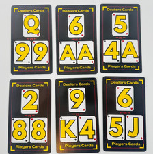 Blackjack Basic Strategy Flashcards for Beginners Casino Game Learning Cards NEW