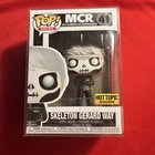 Funko Pop! Vinyl Rocks Skeleton Gerard Way 41 Hot Topic Exclusive  w protector