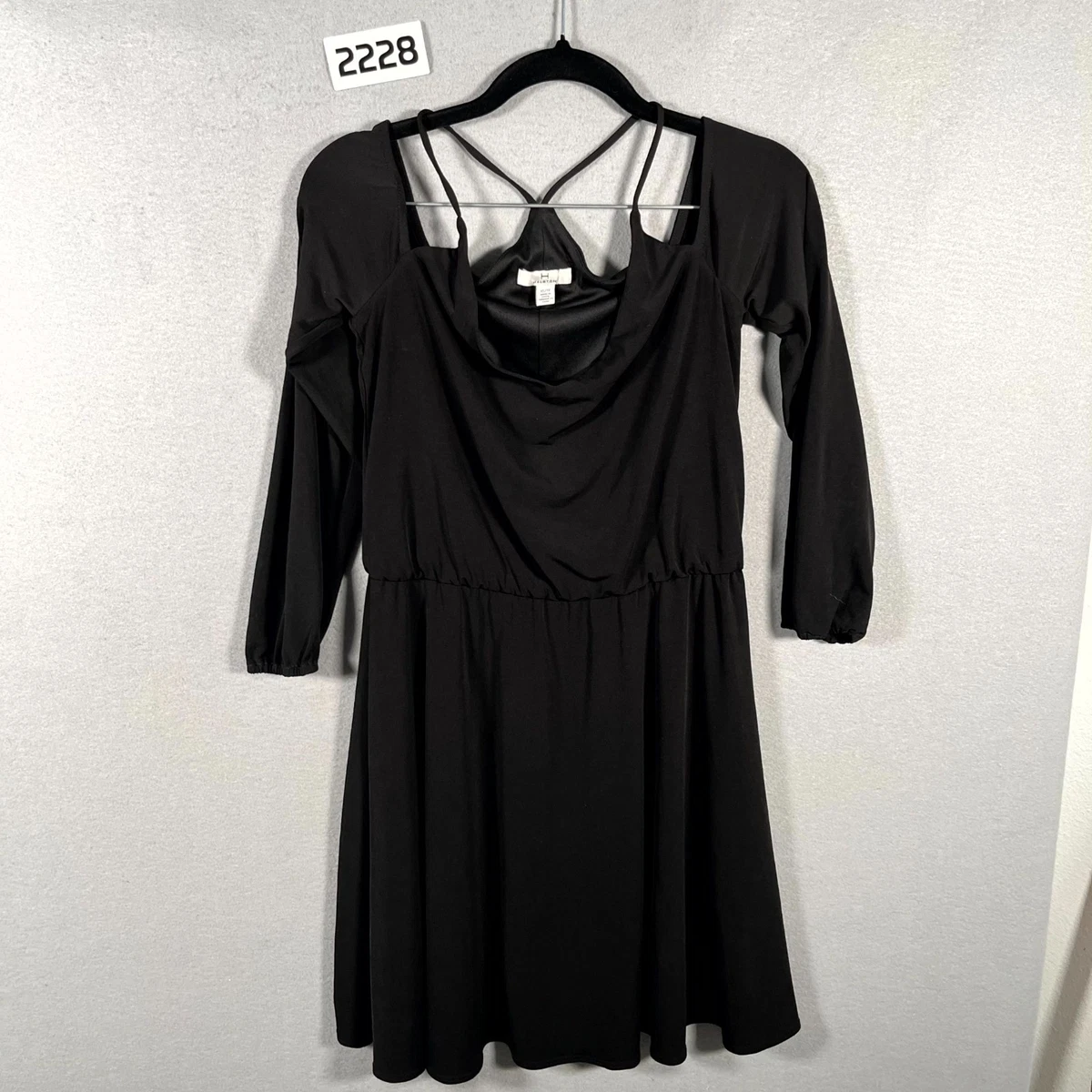 knee length dresses for ladies HALSTON HERITAGE NEW WRAP DRESS main image 1