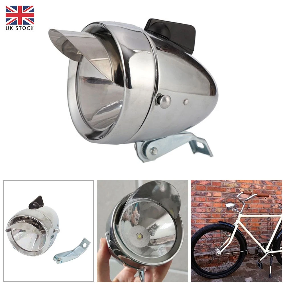 Phare Avant De Vélo Ancien SOUBITEZ G621 – Feu Avant Pour Moto Ou Vélo Rétro, Années 1970-1980, NOS