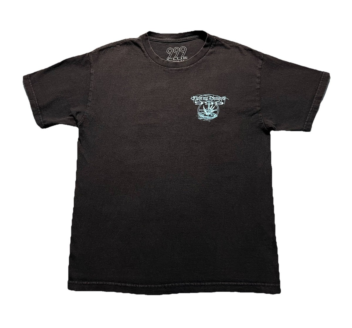 999 Club by Juice WRLD Demon Hunter Fighting Demons T-Shirt Black