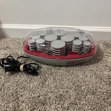 Helen of Troy Hot Setter Ceramic Hot Rollers Curlers 14 Hair Styling Test Work