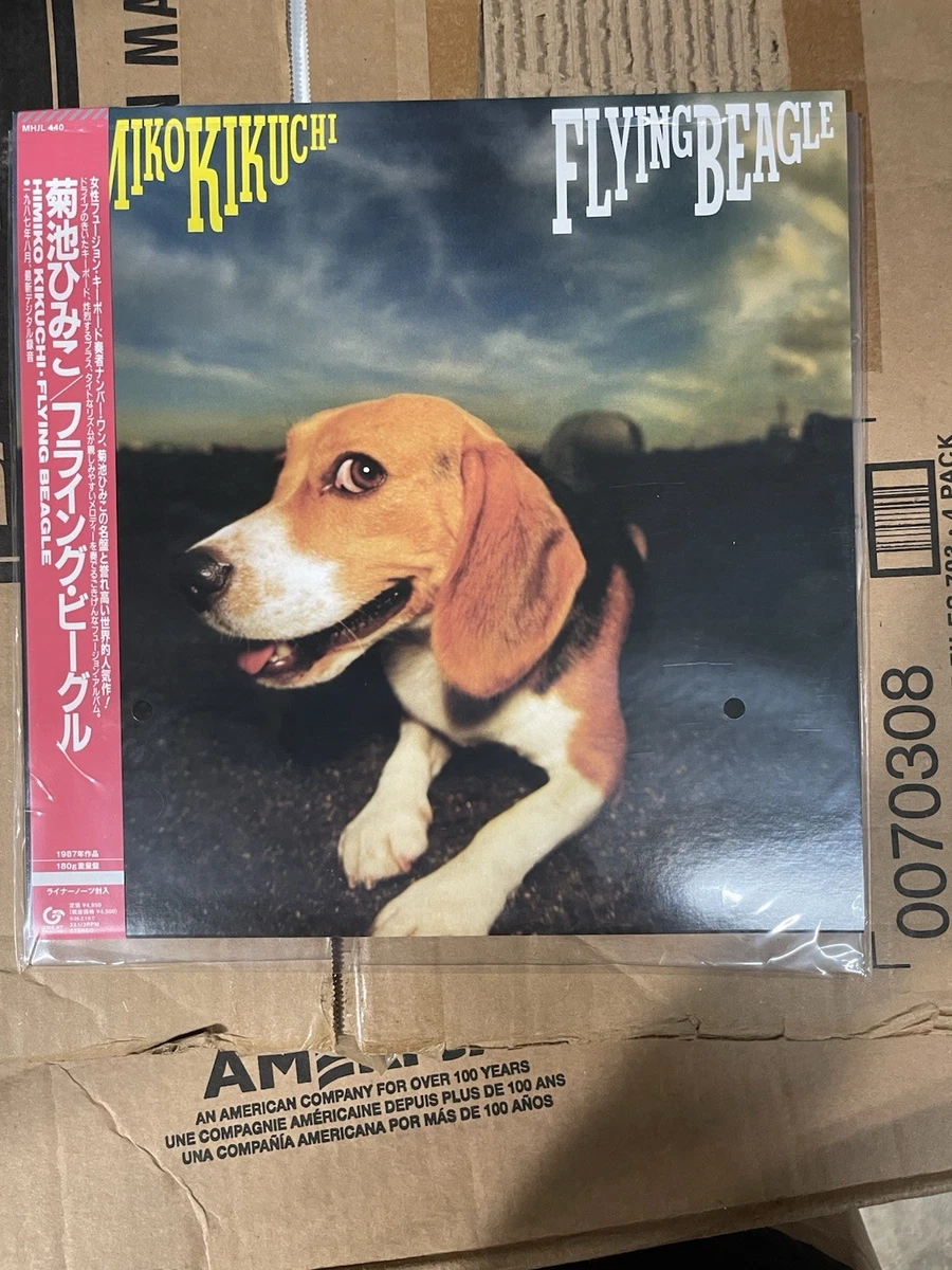HIMIKO KIKOCHI - Flying Beagle, Limited Import 180G BLACK VINYL OBI Strip New!