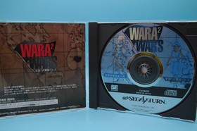 Wara Wara Wars Wara2 W/Manual Sega Saturn SS Used Game Very Good NTSC-J Japan JP