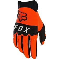 Fluorescent Orange Touchscreen Sport Activity Gloves With Knuckle Coverage