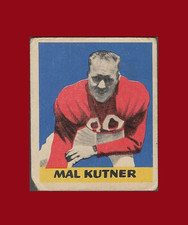 1949 Leaf #32 Mal Kutner (G) Chicago Cardinals