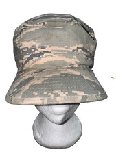 US Air Force Military Fitted 7 1/4 Utility Cap Digital Camo Hat Army Cadet USA