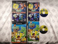 Lot 2 GameCube SpongeBob Revenge of the Flying Dutchman & Lights Camera Pants