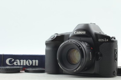 [ MINT ] Canon EOS-1N 35mm SLR Film Camera EF 50mm f/1.8 ii AF Lens From JAPAN