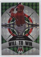 2022 Panini Mosaic Will to Win Green Mosaic Prizm Joey Votto #WW-2 0l7n