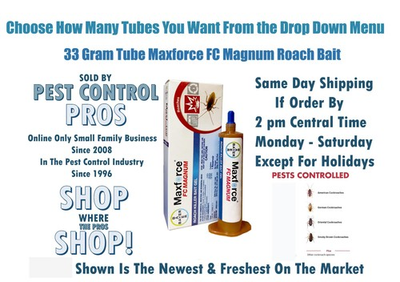 #ad Maxforce FC Magnum Cockroach German Roach Control Bait Gel .05% Fipronil $142.45