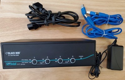 Black Box KV9624A ServSwitch DT Series Desktop KVM Switch (w/ USB Cables