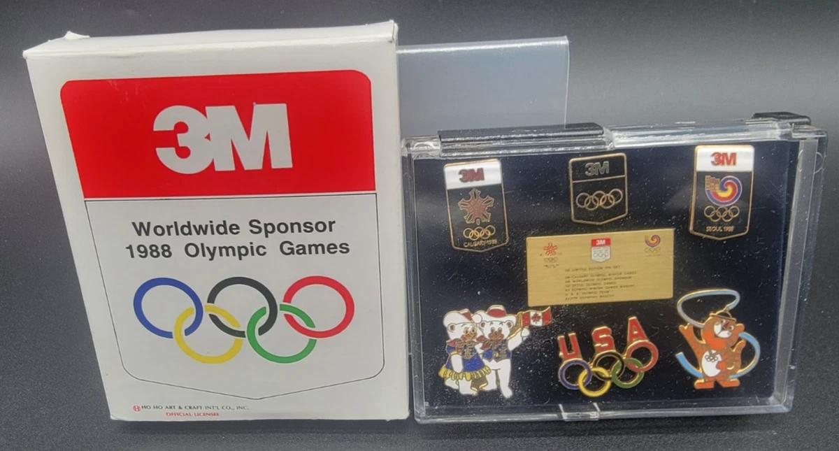 Pin's Olympique Séoul 1988 Lutte - Badge Vintage Doré - Collection Sport