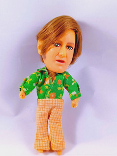SHOW BIZ BABIES Doll SPENCER DAVIS 4" loose 1967 Vintage HASBRO Music Figure