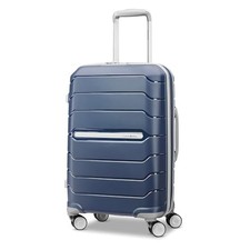 Samsnite Freeform Hardside Carry On Luggage Spinner Wheels - Navy
