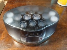 Remington Hot Rollers Ionic Protective 3 Size Velvet Curlers KF-20i No Clips