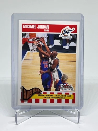 2002-03 Fleer Tradition Banner Season Michael Jordan #270 Washington Wizards