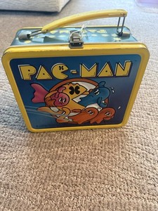 Pac-Man Aladdin Metal Lunch Box with Thermos
