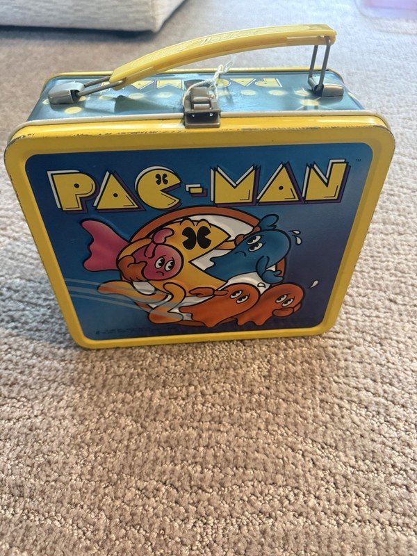Pac-Man Aladdin Metal Lunch Box with Thermos