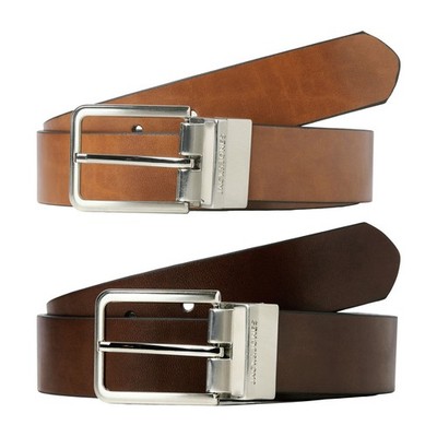 JACK & JONES Herren wendbarer Gürtel Wendegürtel JACGARDA Reversible Belt