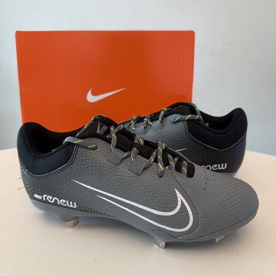 Nike Hyperdiamond 4 PRO Metal Softball Cleats - Gray White CZ5920-001 Women 8.5
