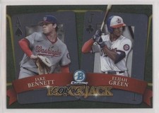 2022 Bowman Draft Blackjack Jake Bennett Elijah Green #BJ-5 00jz