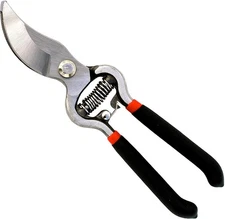 GARDEN GURU Classic Bypass Pruning Shears Clippers – Heavy Duty Forged Steel ...