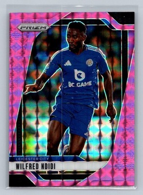 2024-25 Panini Prizm Premier League - Wilfred Ndidi #270 Pink Mosaic Prizm
