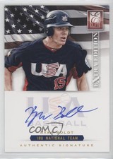 2012 Elite Extra Edition USA Baseball 18U Team Signatures Ryan Boldt Auto 4l3
