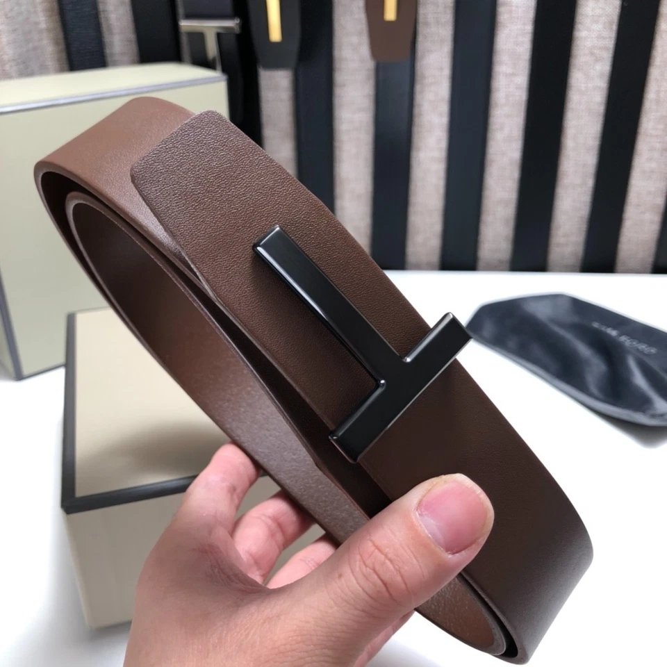 Auténtico cuero reversible Tom Ford Foto 4 de 4