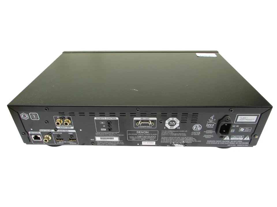 Denon DBT-3313UDCI Universal Blu-ray Disc Player No Remote/Cables - Image 3 of 4