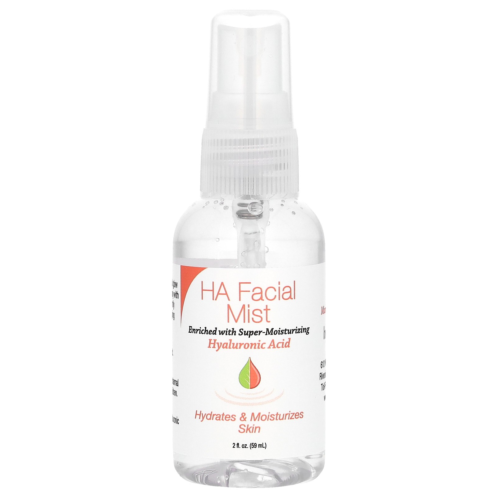 Hyalogic LLC HA Мист для лица с гиалуроновой кислотой 2 унции 59 мл без жестокости 3790₽