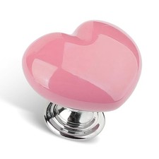 Push Start Button Cover Heart-Shaped Push to Start Button Cover for 1 PC Pink
